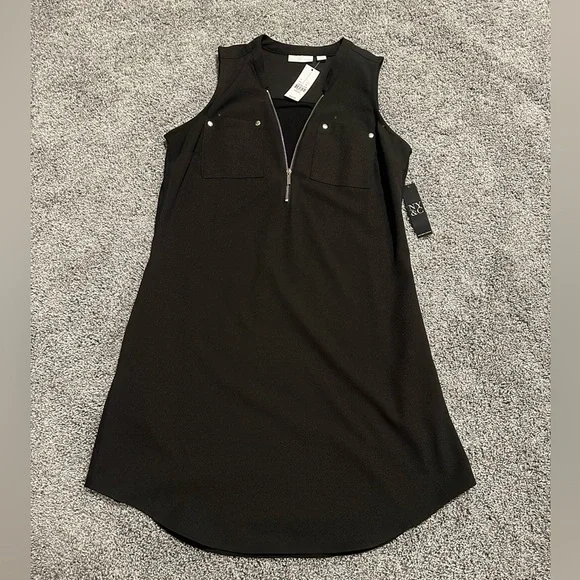 New York and Company NWT Sleeveless Dress with Pockets - Picture 5 of 6
